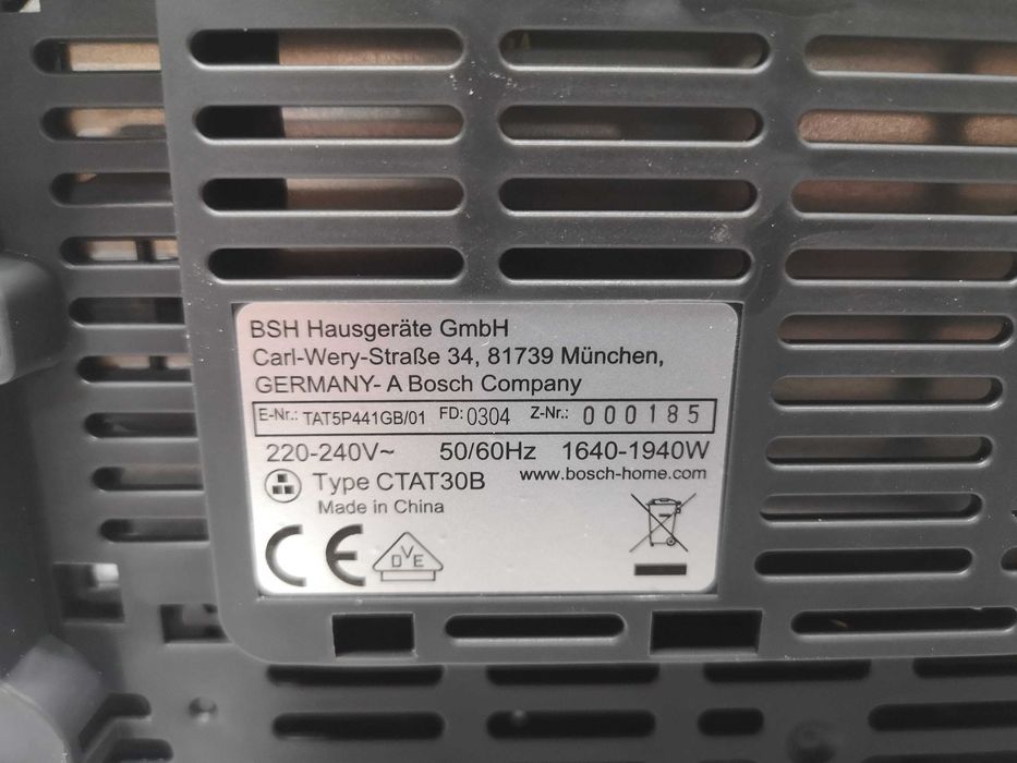 Тостер за 4 филийки  - 1940 W