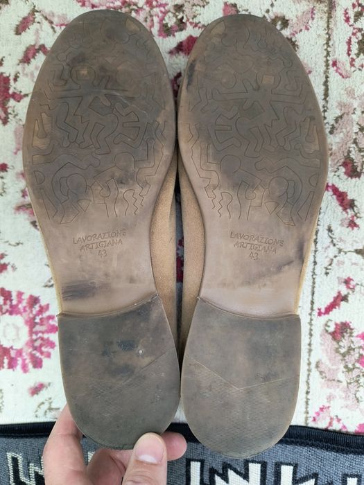 Mocasini Anna Cori piele intoarsa