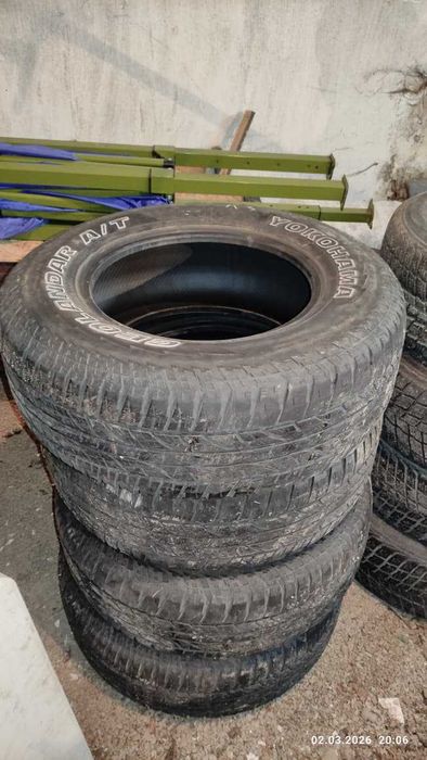 Комплект Yokohama Geolandar 265/70/17 АТ БУ Торг!