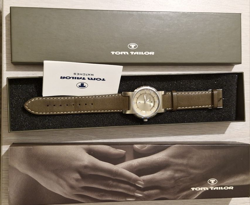 Нов, неизползван лимитиран колекционерски часовник Tom Tailor, 2006 г.