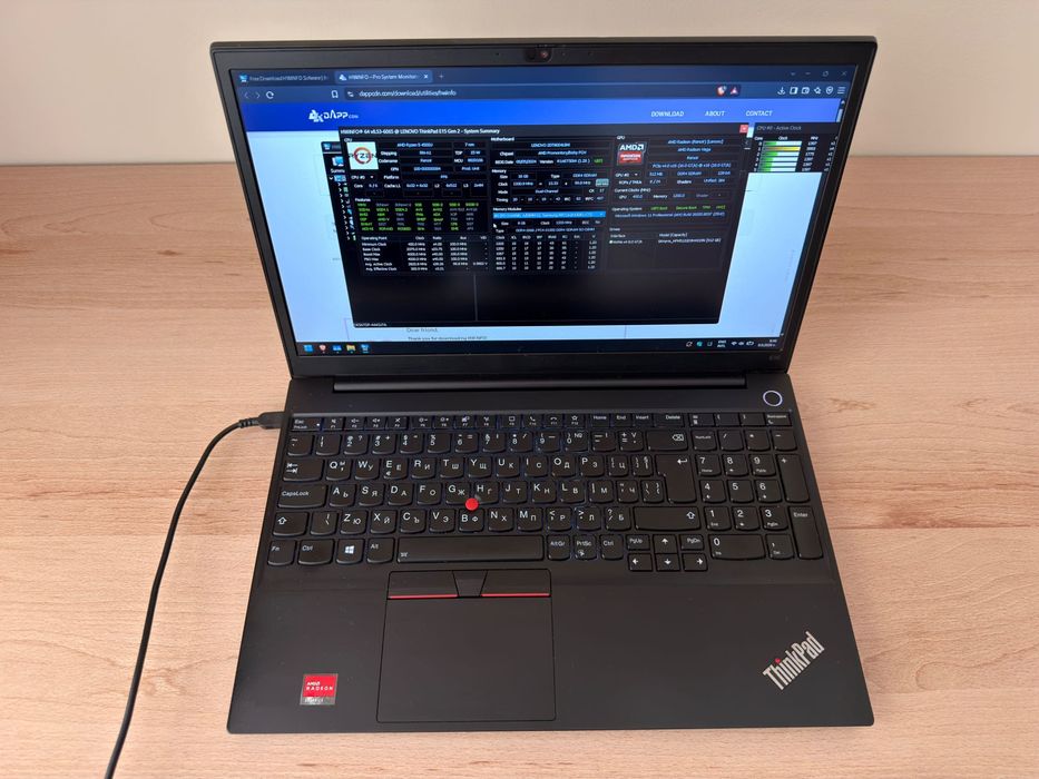 Лаптоп lenovo e15 gen2