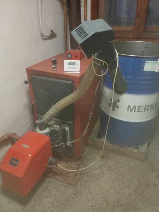 Пелетен котел Виадрус/Viadrus  - пълен комплект