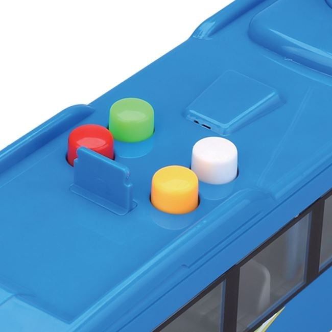 Детски автобус със звук и светлини-46 см./градси автобус /автобус