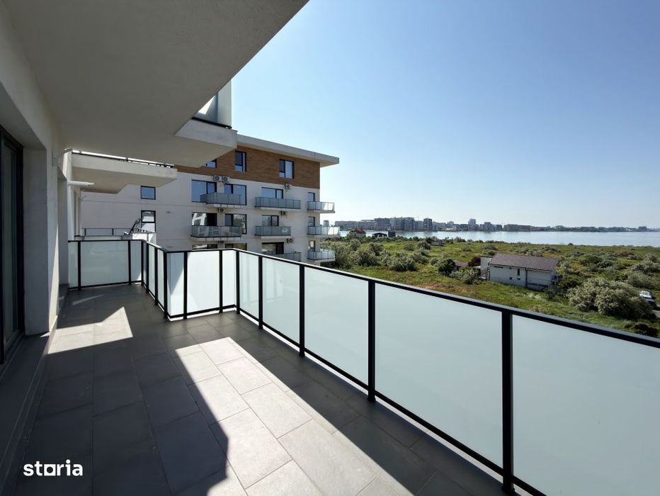 Mamaia Nord - Apartamant 2 camere decomandat, vedere frontala la lac — fotografia 1