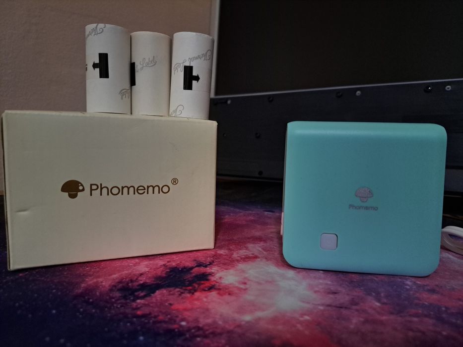 Imprimantă Bluetooth Phomemo M02 Pro + 3 Role