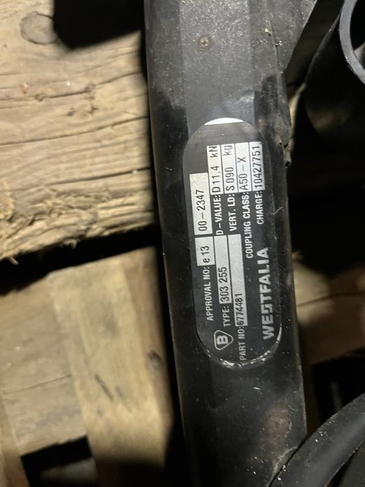 Ел теглич за BMW E60 Westfalia