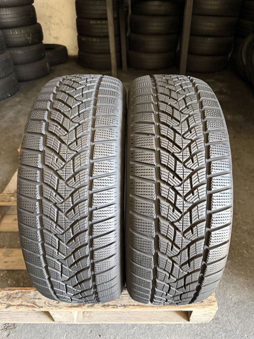 2 anvelope iarna ca NOI 215/55/18 , Dunlop , 7.9 mm , DOT 4824 !