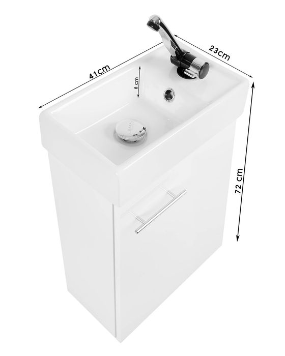 Chiuveta portabila, lavoar mobi, alimentare apa rece QUVETTE