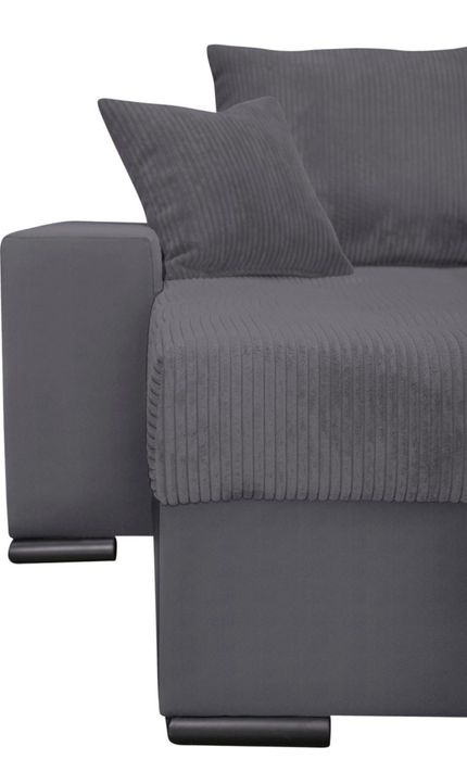 Coltar XXL  extensibil cu lada de depozitare-import Germania, nou