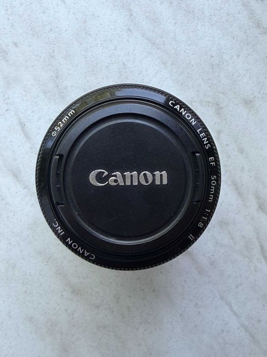 canon 50mm 0.45m 1.5ft lense + mount adapter ef-eos m
