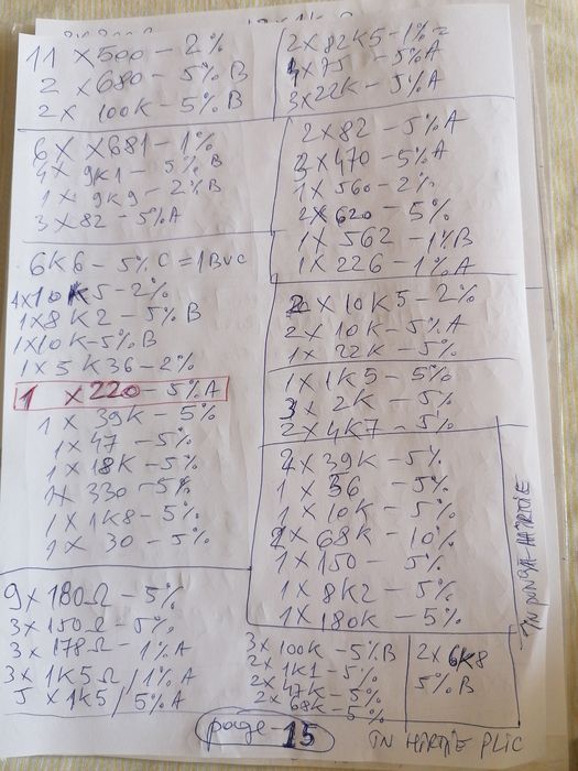 Rezistente, condensatoare,