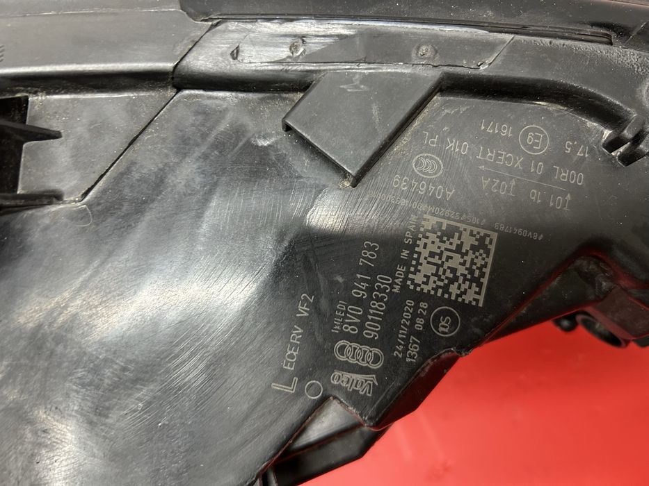 Far Audi A3 8V0 facelift led adaptiv Matrix 2015-2019