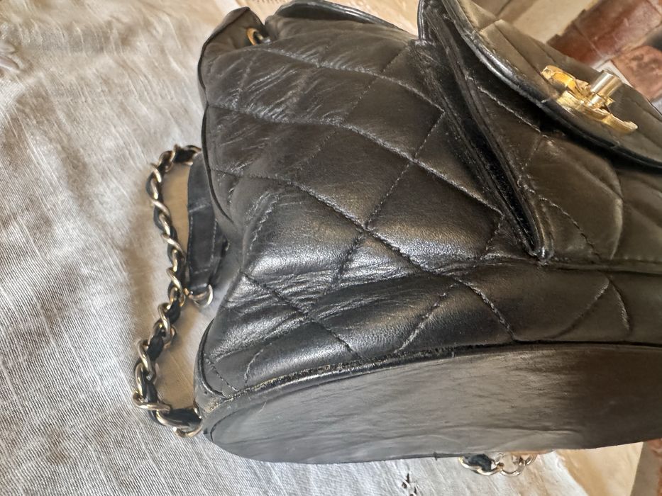 Rucsac vintage chanel din anii 90’
