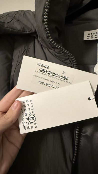 Пуховик MM6 Margiela оригинал