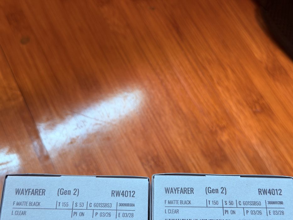 Ochelari RayBan Wayfarer Gen 2 , clar, masura 50/53 , sigilat