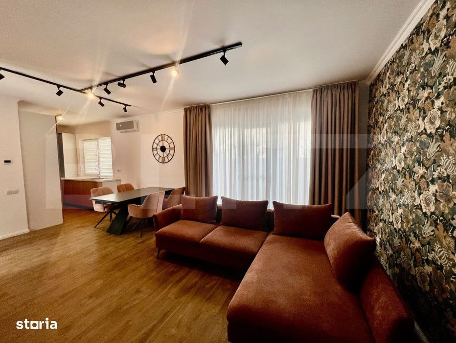 Duplex cu 4 camere, 120 mp, 250 mp teren, 2 parcari, zona Avram Iancu