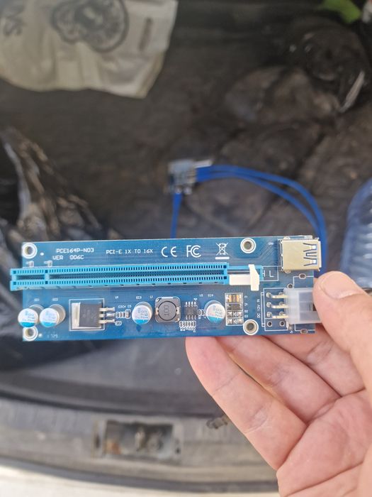 PCI-E на 4 порта USB 3.0 (PCI-E to 4USB PCI Express Card)