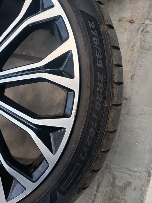 Продавам 20ки  джанти с гуми спорт пакет  за W222 W223