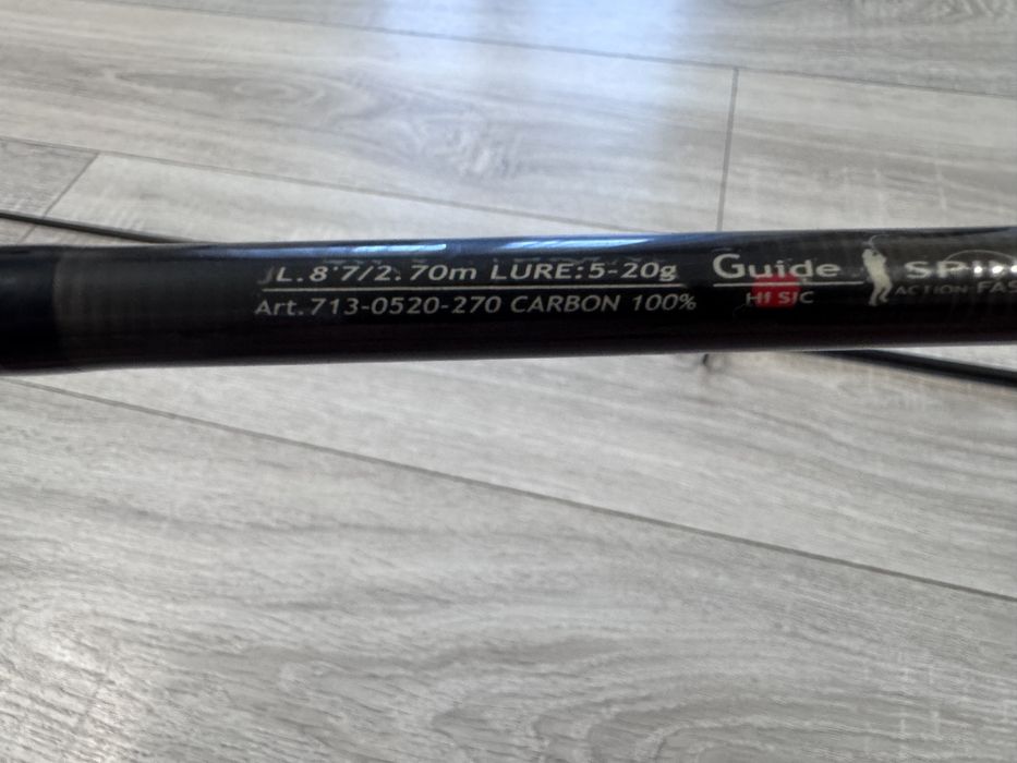 Lanseta spinning Diamant alb hooligan 5-20g 2.70m