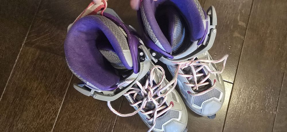 Role Oxelo Fitness FIT3 Gri Copii  32-35