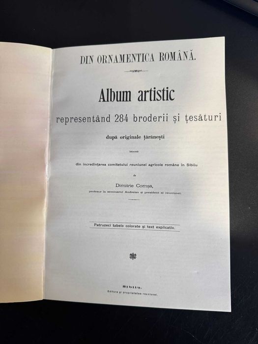 Carte Din Ornamentica Română (ediția 1904)