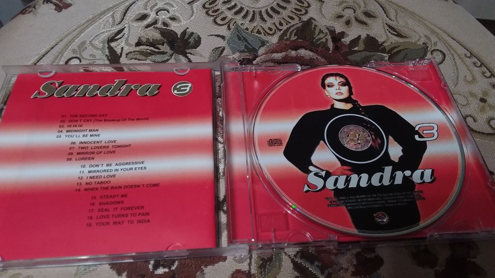 Sandra, два  альбома  на  одном  диске.