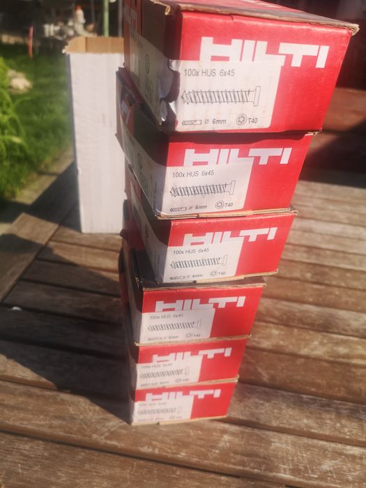 Винтов анкер хилти, hilti hus 6x45