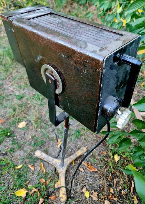 Strand Electric reflector .Kodak focussing spotlight.Lampa veche.tip r