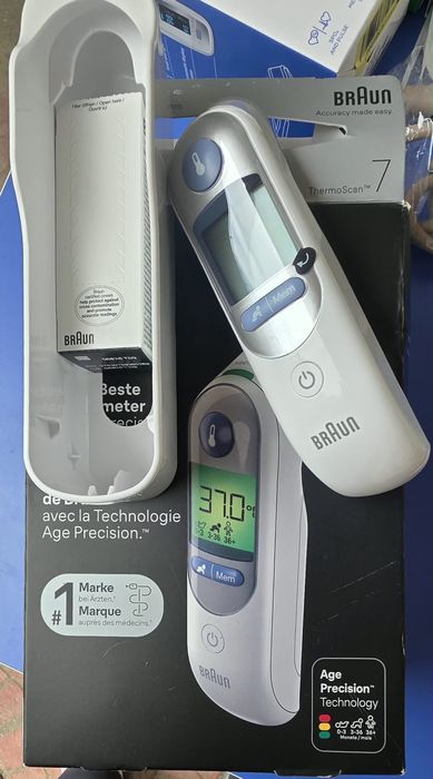 Детски термометър Braun ThermoScan 7