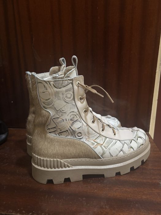 Дамски боти ест. кожа Lucy Fashion