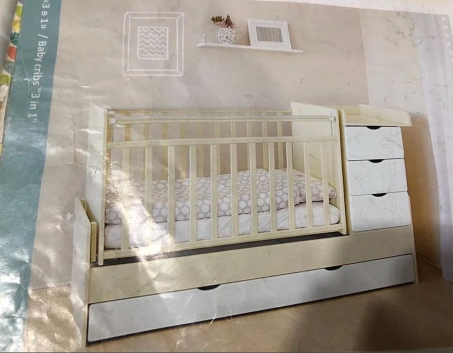 Продам кровать - манежка