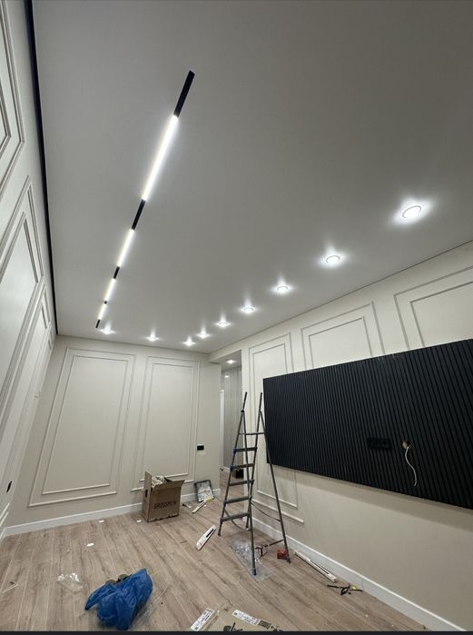 Натяжные потолки