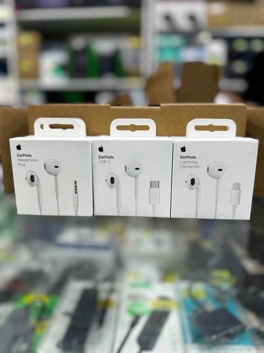 Apple Earpods Проводной Наушники Оригинал!
