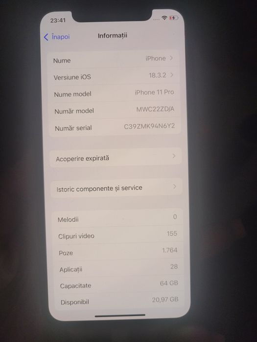 iPhone 11 Pro – 64 GB – Space Gray