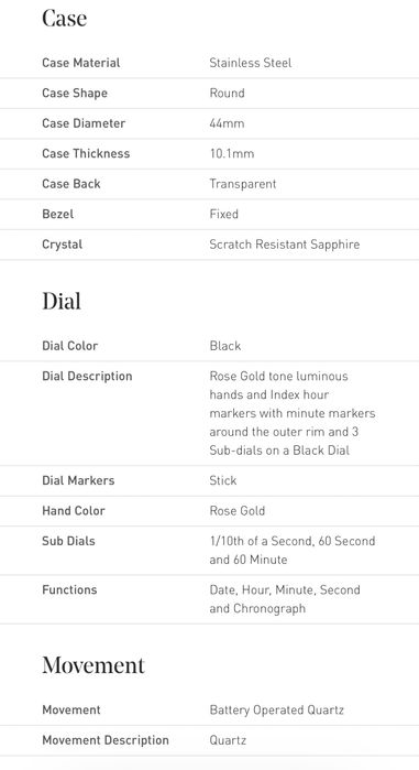 Ceas nou cu eticheta  , fara cutie sau garantie