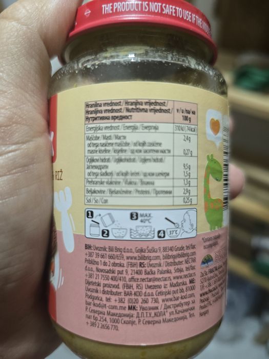 18 x Frutek Baby Food 4M+ & 8M+ | Sigilate | Expiră 11/2026