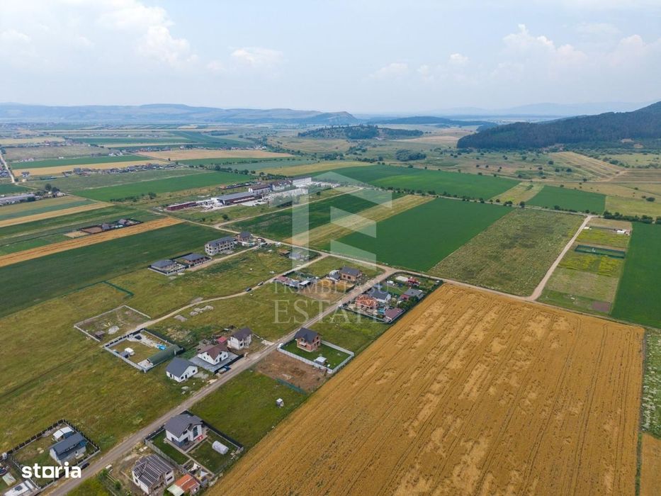Sanpetru |Teren intravilan 733mp | 3 fronturi stradale