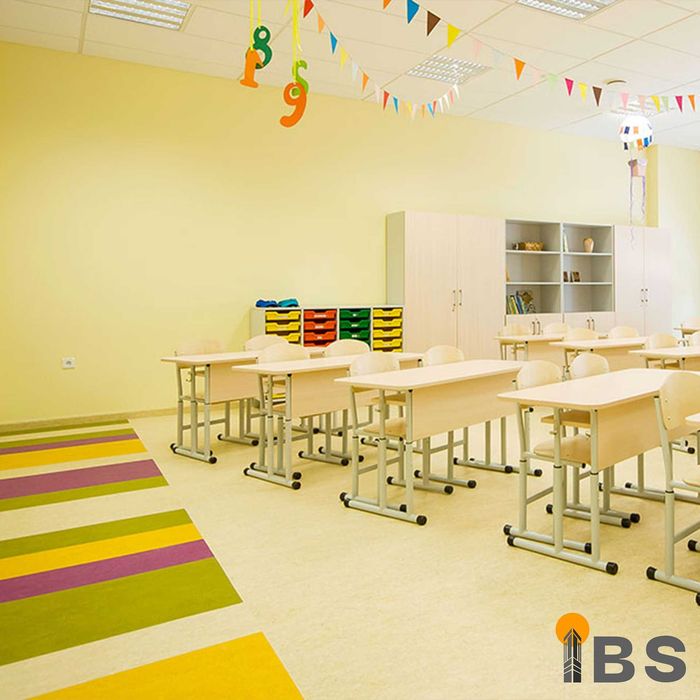 Линолеум (Marmoleum) для учебных заведений