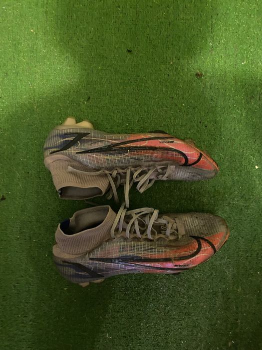 Nike Mercurial Superfly VIII Pro KM FG Football Boots Purple 43 Номер