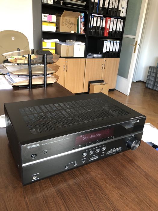 Amplificator receiver cu HDMI ARC Yamaha rx-v375 telecomanda originală
