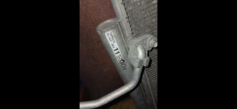 Авенсис Т25 радиатор кондиционера