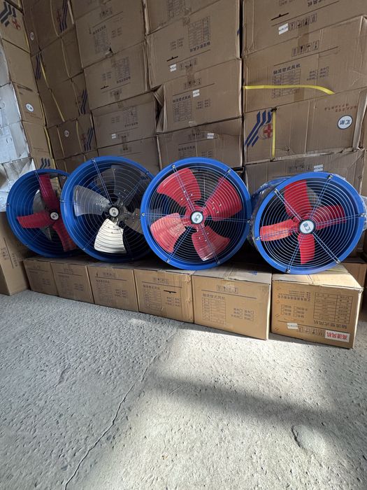 вентилятор промышленный осевой 600mm скидка