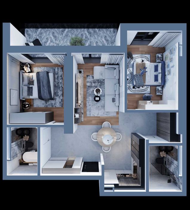 Ultima Disponibilitate! Apartament 3 Camere Rosetti Green LifeStyle