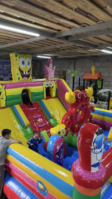 Батут бизнес парка надувной батут