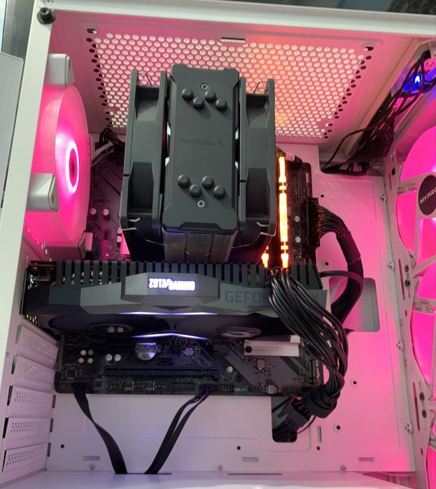 Мощный игровой компьютер на I7-12700F, 2070, 32Gb