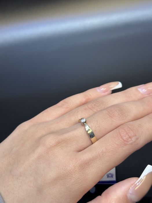 Золото 585  Кольцо Масса: 1,8