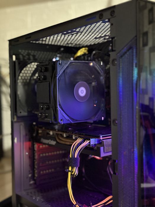 Игровой компьютер i3 12100f RX 5700 XT