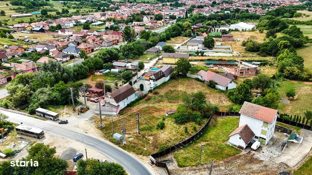 Teren 514 mp | Acces asfaltat | Utilități | PUZ  | Rășinari | VIDEO