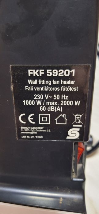 Aeroterma de perete Home