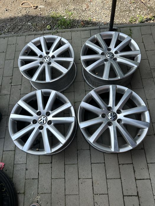 Jante originale 17 5 112  Wv Passat Touran Saran  CC Tiguan T ROC Jetta Golf 6 7 Skoda Octavia Superb Karoq Kodiaq Audi Seat